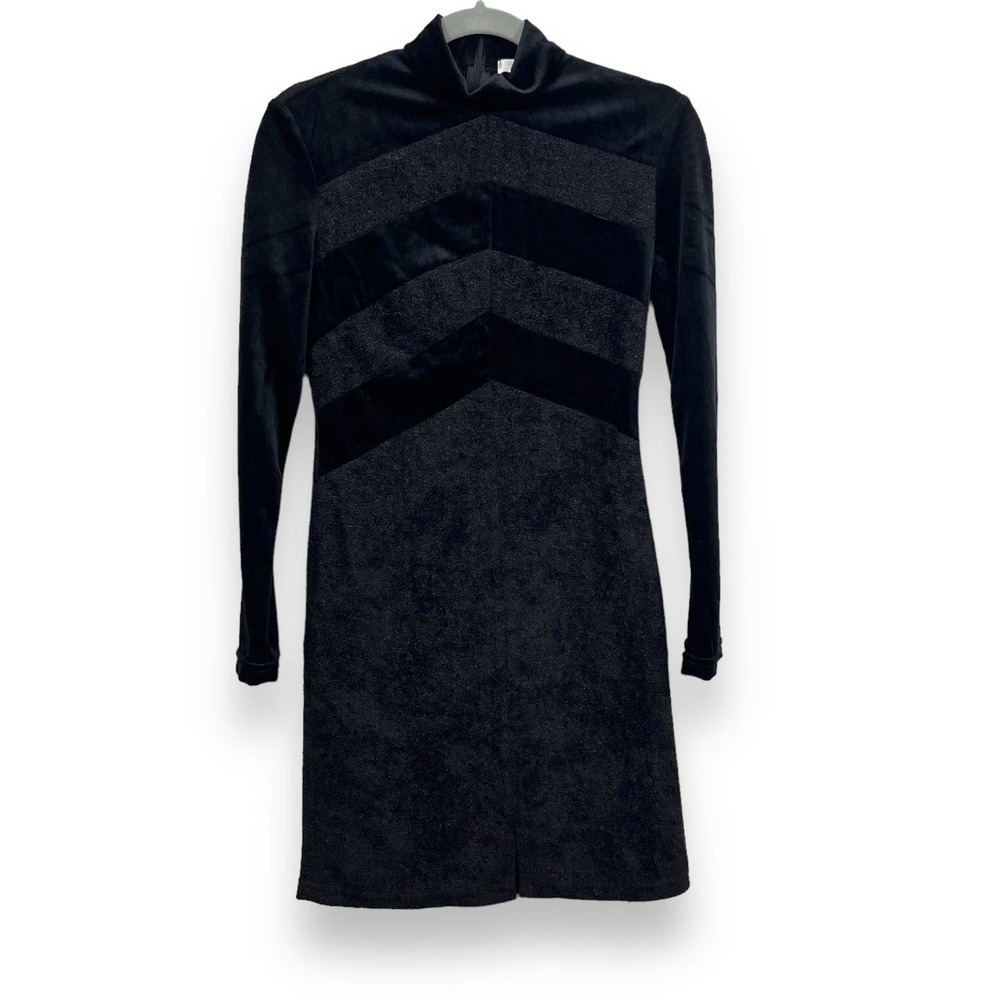 La Garconne de Paris Dress Womens Small Black Velvet Witchycore Whimsigoth Punk
